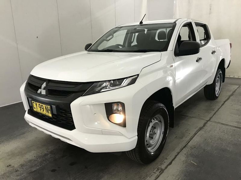 2020 Mitsubishi Triton MR MY21 GLX Double Cab White 6 Speed Sports Automatic Utility62939538113537112