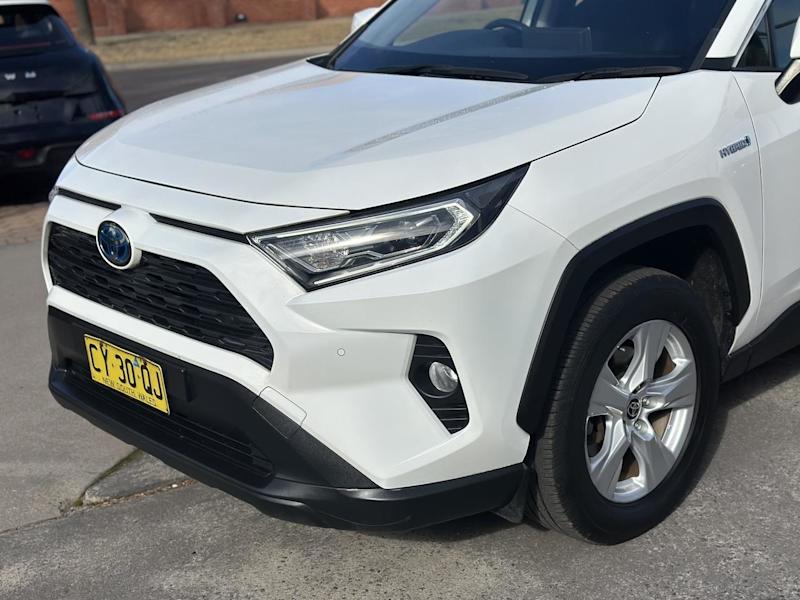 2020 Toyota RAV4 Axah54R GX (AWD) Hybrid White Continuous Variable Wagon62937622346242114