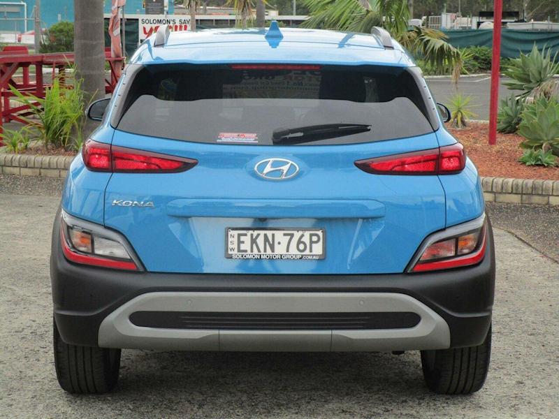 2021 Hyundai Kona OS.V4 MY22 Active (FWD) Dive In Jeju Blue Continuous Variable Wagon62934699940993114