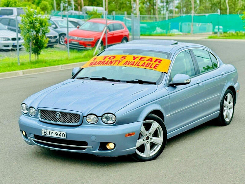 2009 Jaguar X-Type MY09 2.1 LE Blue 5 Speed Automatic Sedan62882738725122111