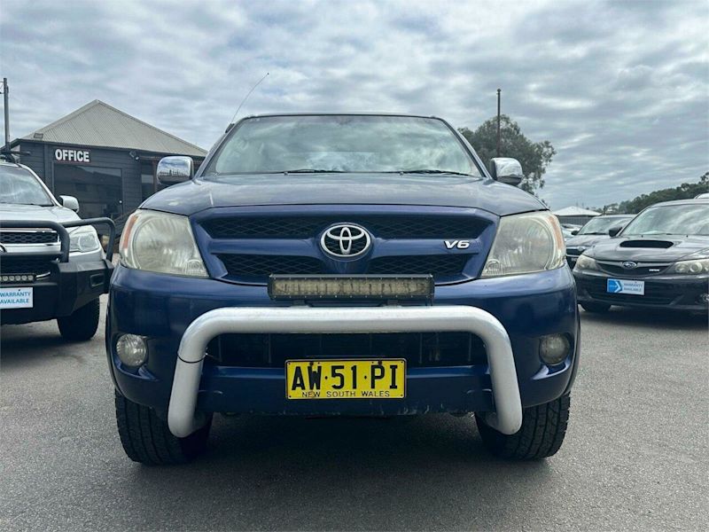 2008 Toyota Hilux GGN25R 08 Upgrade SR5 (4x4) Blue 5 Speed Manual Dual Cab Pick-up62933710217218112