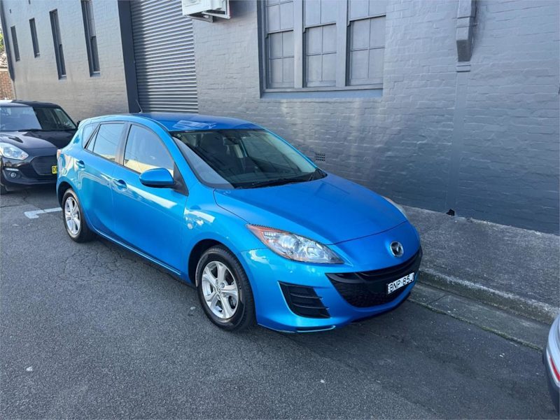 2010 Mazda 3 BL Maxx Blue 5 Speed Automatic Hatchback62935693428993110
