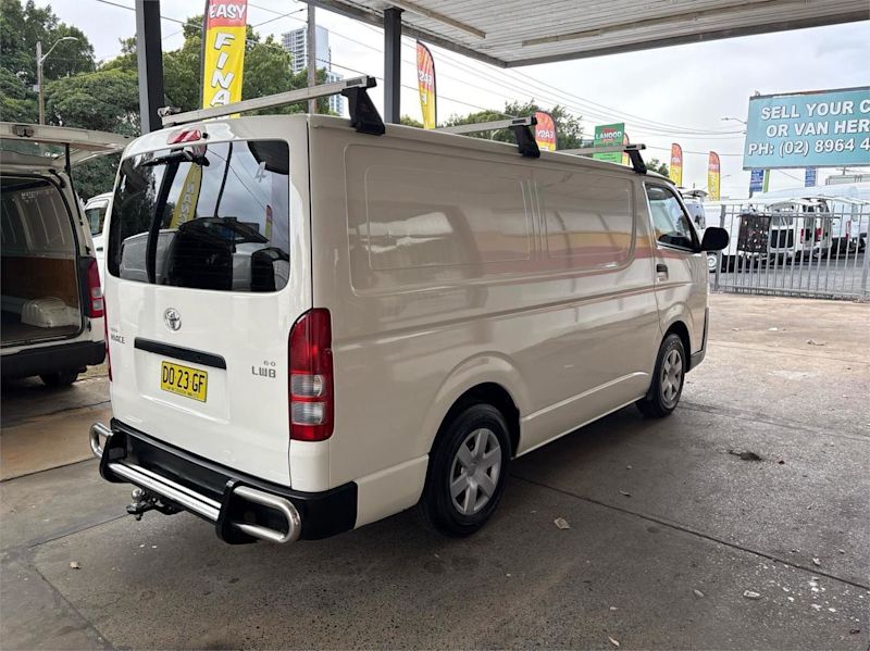 2014 Toyota HiAce KDH201R MY12 Upgrade LWB White 4 Speed Automatic Van62936661500162114