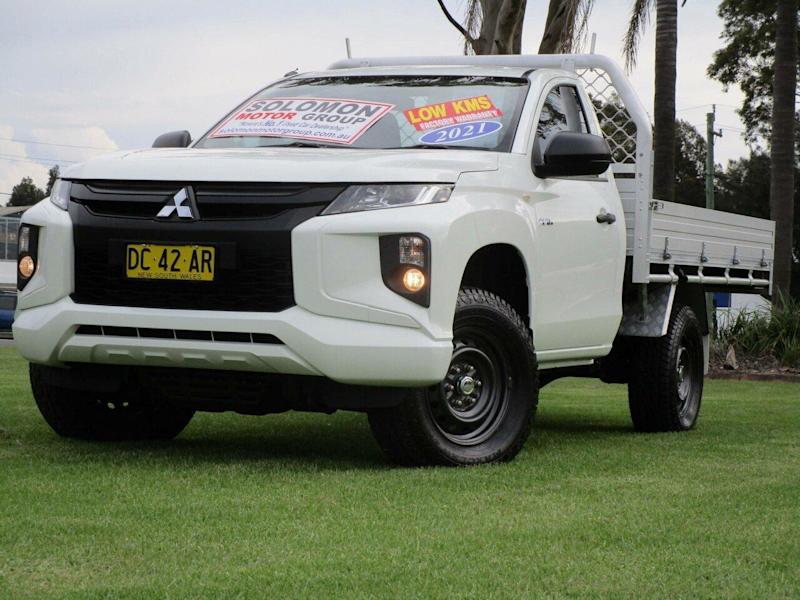 2021 Mitsubishi Triton MR MY22 GLX (4x2) White 5 Speed Manual Cab Chassis62937625705473110