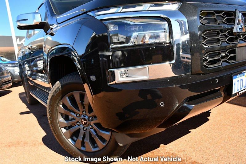 2025 Mitsubishi Triton MV MY25 GLS Pick-up Double Cab 4x4 Black 6 Speed Sports Automatic Utility62937622767490111