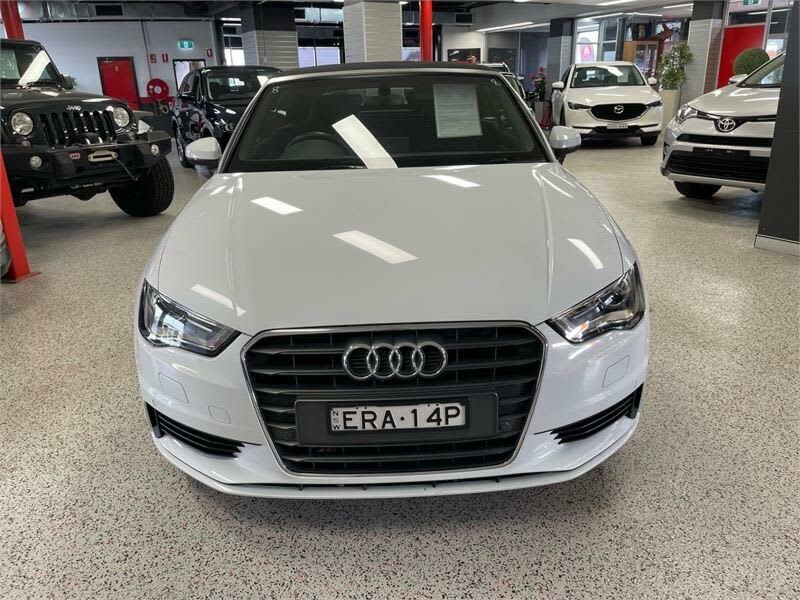 2014 Audi A3 8V 1.4 TFSI Attraction CoD White 7 Speed Auto Direct Shift Cabriolet62934704930818114