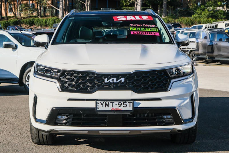 2023 Kia Sorento MQ4 MY23 GT-Line 7 Seat White 8 Speed Auto Dual Clutch Wagon62933707228931113