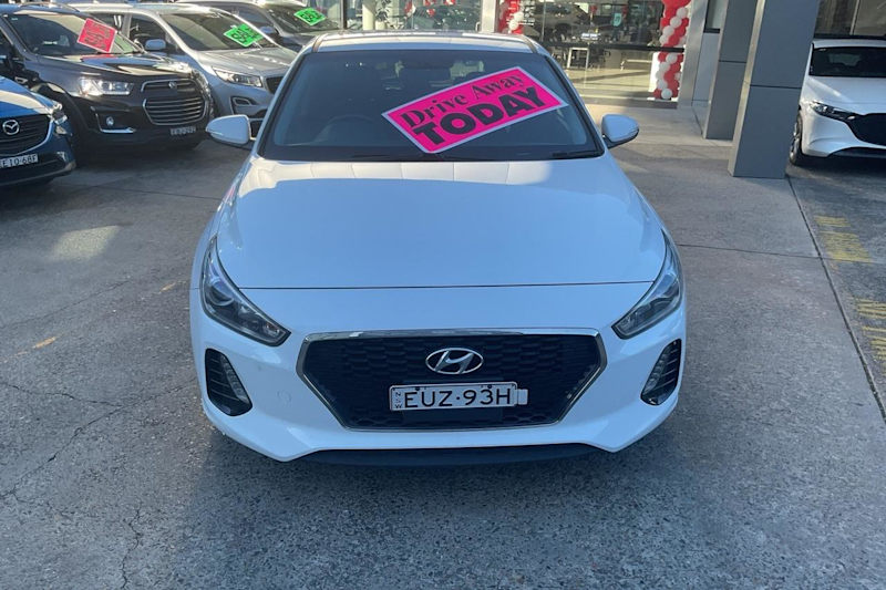 2019 Hyundai i30 PD2 MY20 Active White 6 Speed Sports Automatic Hatchback62932715491459111
