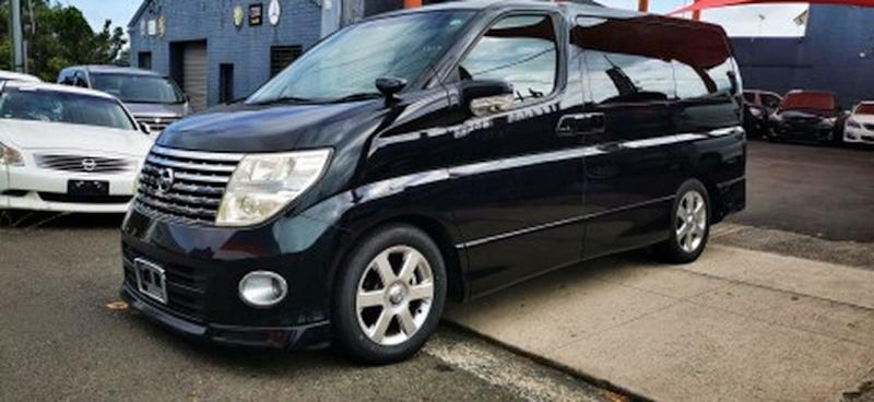 2007 Nissan Elgrand E51 Highway Star Black 5 Speed Automatic Wagon62882768420610114
