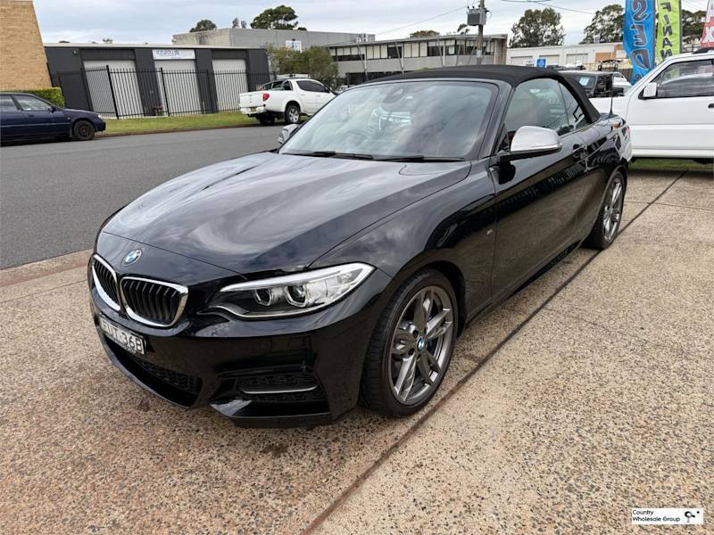 2018 BMW M240i F23 MY18 M240I Black 8 Speed Automatic Convertible62934700274945114