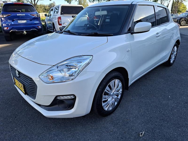 2017 Suzuki Swift AZ GL Navigator White 1 Speed Constant Variable Hatchback62934698873729112