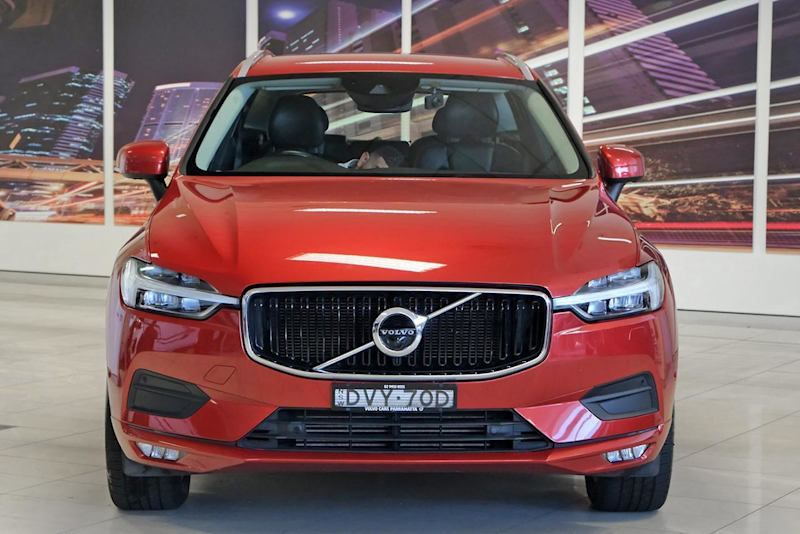 2018 Volvo XC60 UZ MY18 T5 AWD Momentum Red 8 Speed Sports Automatic Wagon62934708044290113