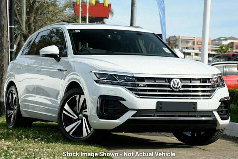 2019 Volkswagen Touareg CR 190TDI White 8 Speed Sports Automatic Wagon62935688760321110