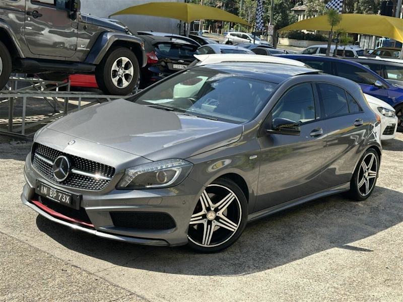 2014 Mercedes-Benz A250 176 MY14 Sport Grey 7 Speed Automatic Hatchback62882729708547111