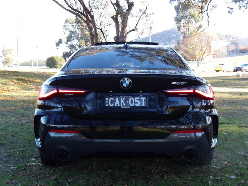 2022 BMW 4 Series G22 420i Steptronic M Sport Black Sapphire 8 Speed Sports Automatic Coupe62882771148803114