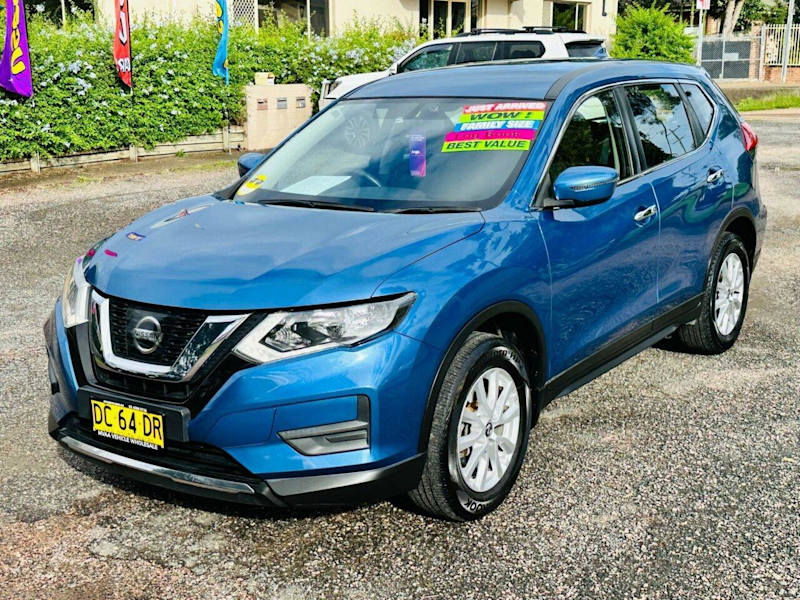 2018 Nissan X-Trail T32 Series II ST X-tronic 2WD Blue 7 Speed Constant Variable Wagon62936661740674110