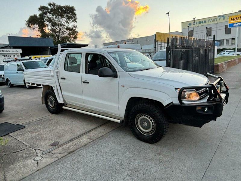 2012 Volkswagen Amarok 2H MY12 TDI400 (4x4) White 6 Speed Manual Dual Cab Utility62934698110467110