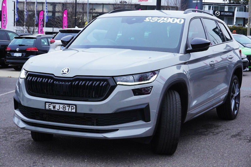 2022 Skoda Kodiaq NS MY22 Sportline DSG Steel Grey 7 Speed Sports Automatic Dual Clutch Wagon62935688312195112