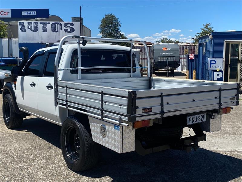 2009 Ford Ranger PK XL Crew Cab 4x2 Hi-Rider White 5 Speed Automatic Double Cab62932715485569112