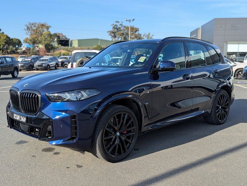 2024 BMW X5 G05 LCI xDrive30d Steptronic M Sport Tanzanite Blue 8 Speed Sports Automatic Wagon62882768365955111