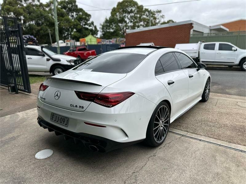 2020 Mercedes-AMG CLA35 C118 MY21.5 4Matic White 7 Speed Auto Dual Clutch Coupe62882770676097113
