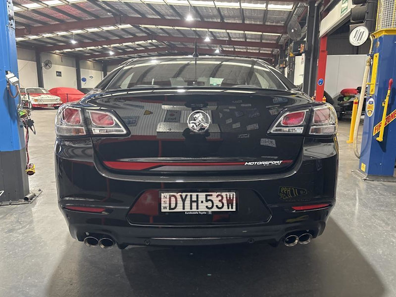 2017 Holden Commodore VF II MY17 SS-V Redline Motorsport Edt Black 6 Speed Manual Sedan62938584211073113