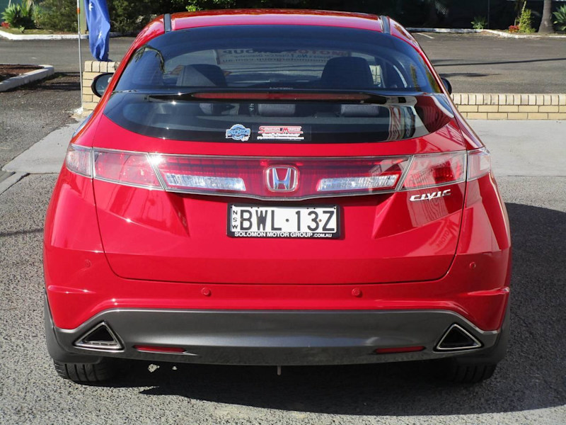 2011 Honda Civic FK MY11 SI Red 6 Speed Manual Hatchback62934701311745114