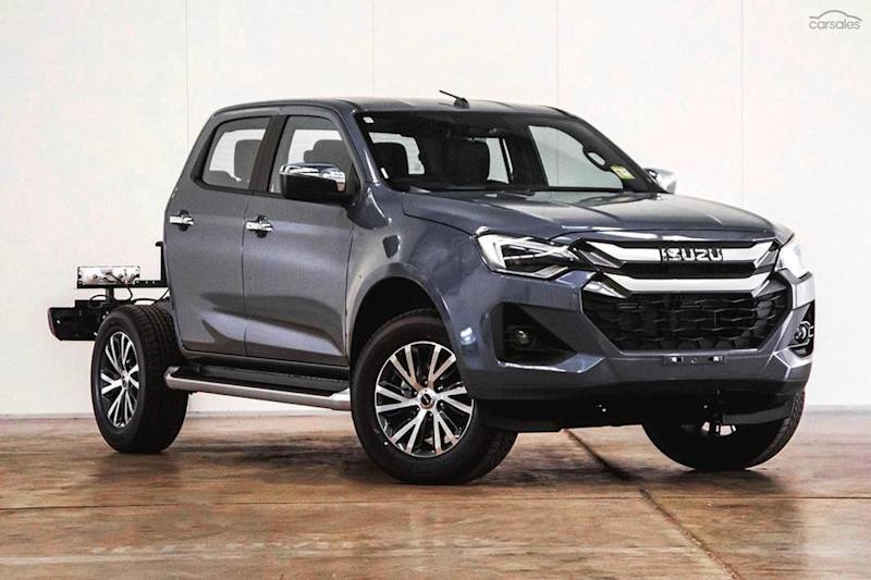 2025 Isuzu D-MAX RG MY24 LS-U Crew Cab Grey 6 Speed Sports Automatic Cab Chassis62882736409603110