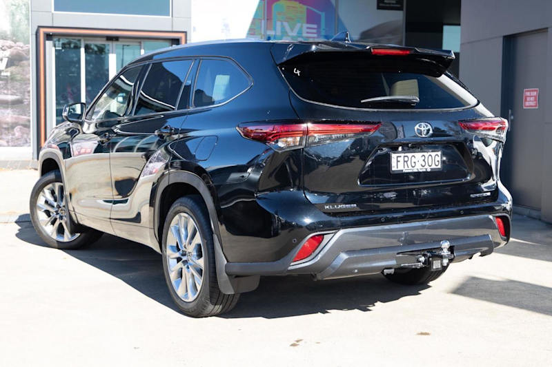 2023 Toyota Kluger Txua75R Grande AWD Black 8 Speed Sports Automatic Wagon62935693144195111