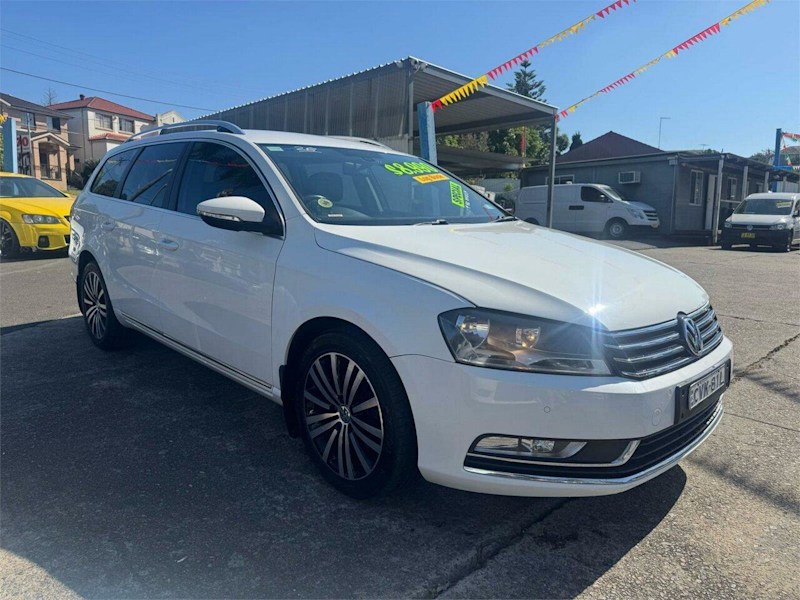 2014 Volkswagen Passat Type 3C MY15 118TSI DSG White 7 Speed Sports Automatic Dual Clutch Wagon62933709176578112