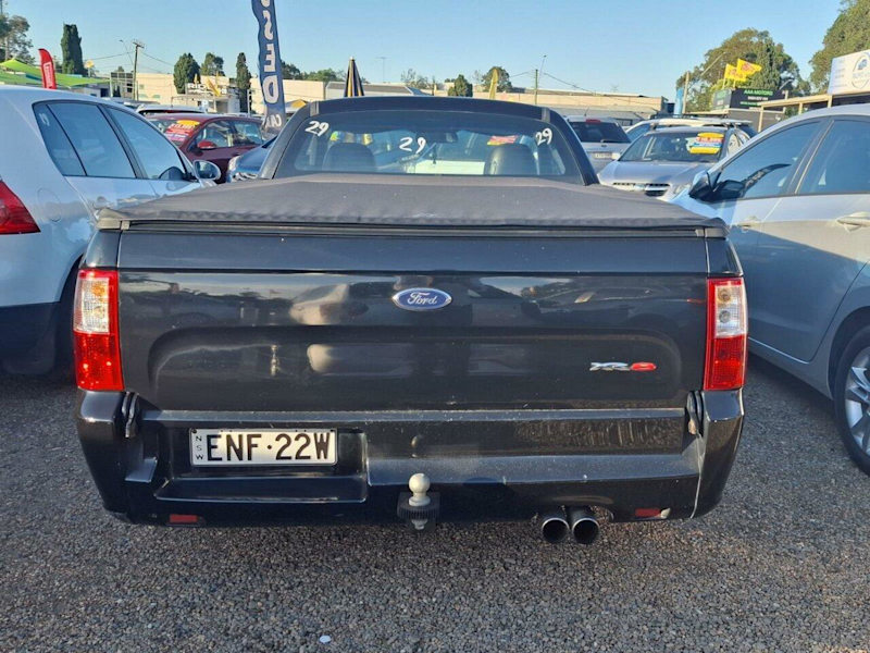 2010 Ford Falcon FG XR8 Ute Super Cab Black 6 Speed Manual Utility62882768393601114