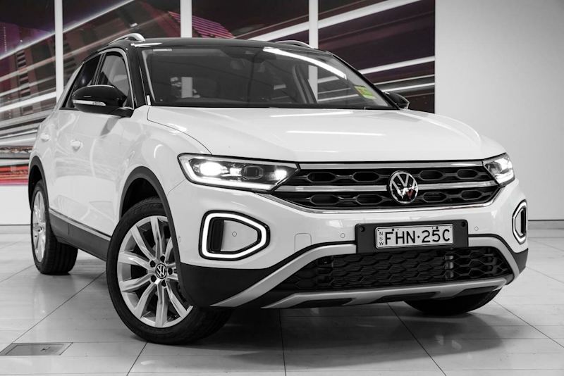 2024 Volkswagen T-ROC D11 MY25 110TSI Style White 8 Speed Sports Automatic Wagon62885350108162110