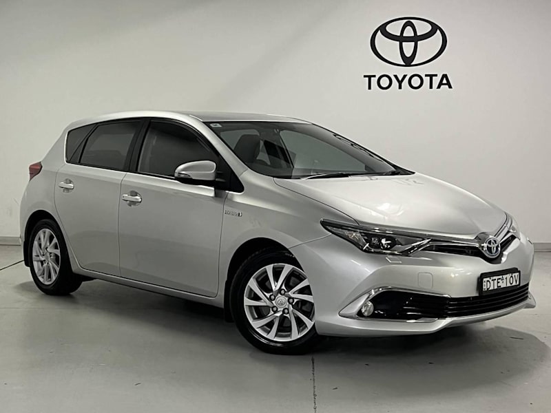 2017 Toyota Corolla ZWE186R MY16 Hybrid Silver Pearl Continuous Variable Hatchback62882766989186110