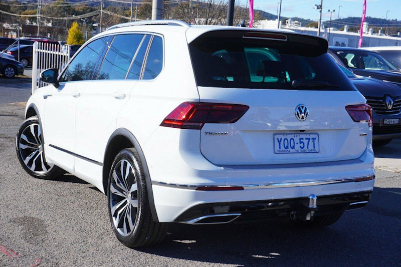 2017 Volkswagen Tiguan 5N MY18 162TSI DSG 4MOTION Highline Pure White 7 Speed62935686784386113