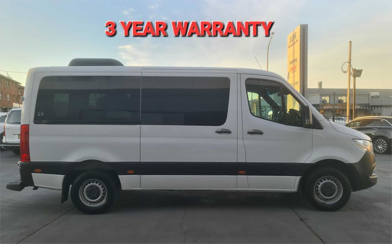 2019 Mercedes-Benz Sprinter 907 419CDI VS30 MWBRWD White 7 Speed 7 SPEED Van629337139735051117