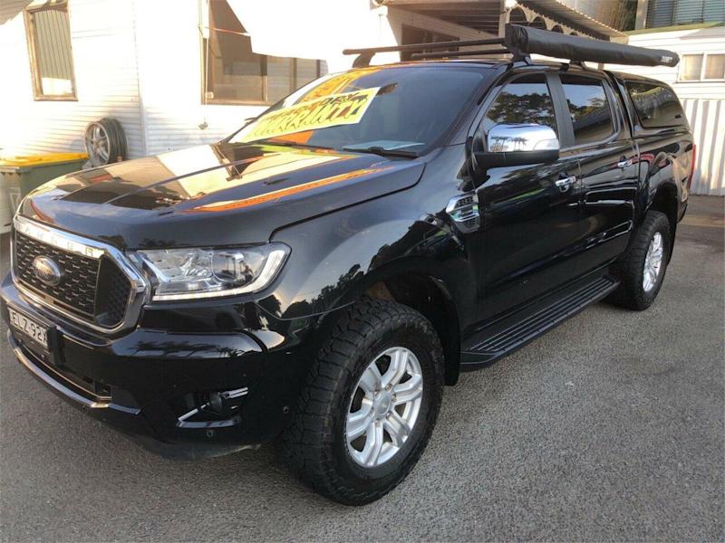 2020 Ford Ranger PX MkIII 2021.25MY XLT Black 10 Speed Sports Automatic Dual Cab62887425120771113