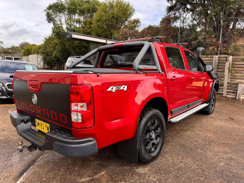 2014 Holden Colorado RG MY14 LX Storm (4x4) Red 6 Speed Automatic Crew Cab Pickup62934702515202112
