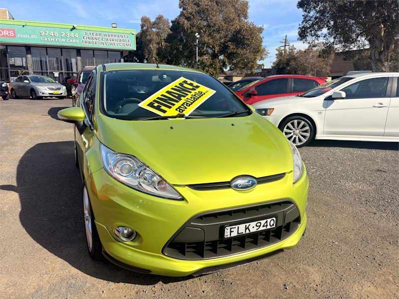 2010 Ford Fiesta WS Zetec Green 4 Speed Automatic Hatchback62934703110531111