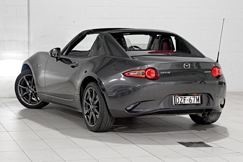 2018 Mazda MX-5 ND GT RF SKYACTIV-MT Grey 6 Speed Manual Targa62882765451521111