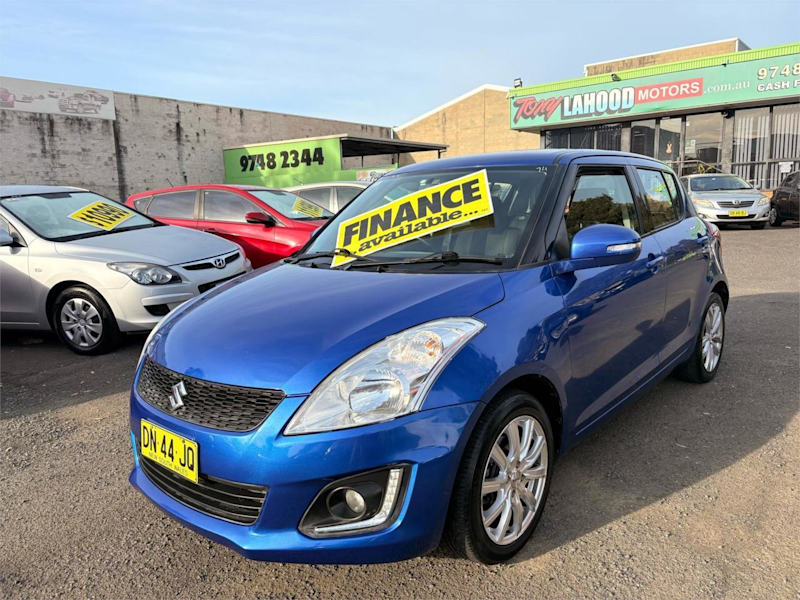 2014 Suzuki Swift FZ MY14 GLX Navigator Blue 4 Speed Automatic Hatchback62933705181955114