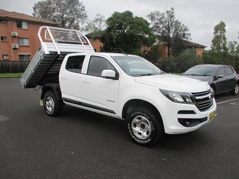 2018 Holden Colorado RG MY18 LS (4x2) White 6 Speed Automatic Crew Cab Chassis62935690756354110