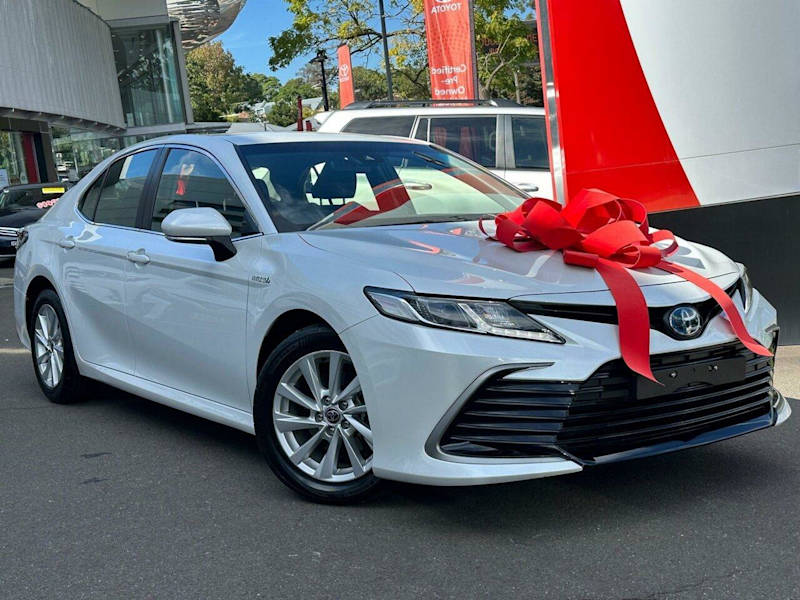 2022 Toyota Camry Axvh70R Ascent White 6 Speed Constant Variable Sedan Hybrid62935679947265110