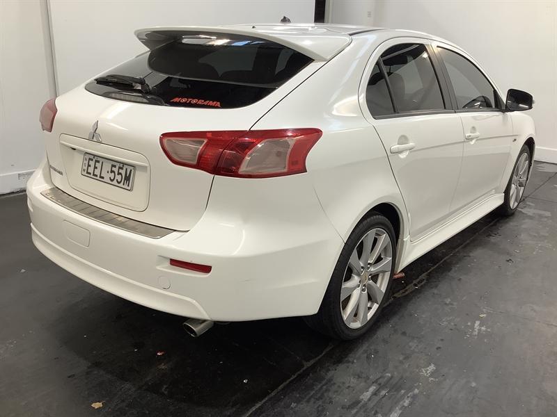 2014 Mitsubishi Lancer CJ MY14.5 GSR Sportback White 5 Speed Manual Hatchback62935686985731113