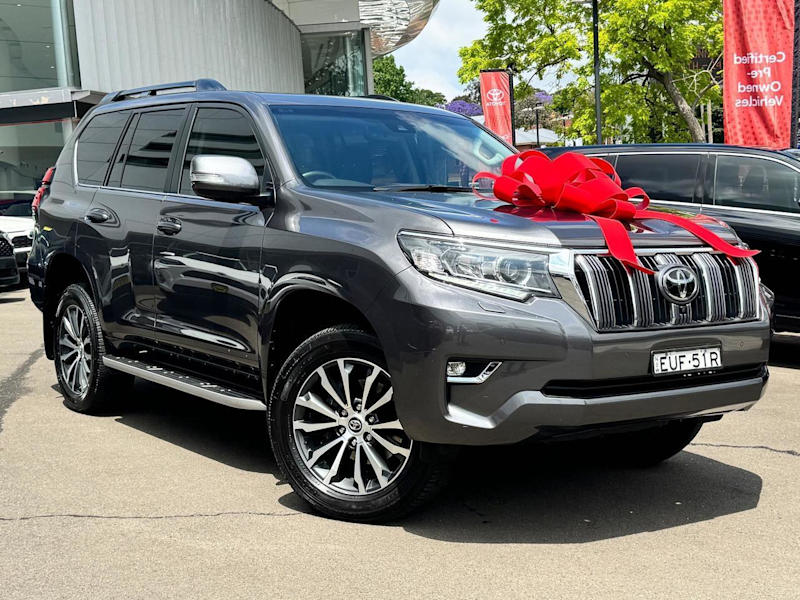 2022 Toyota Landcruiser Prado GDJ150R Kakadu Grey 6 Speed Sports Automatic Wagon62934707712129110