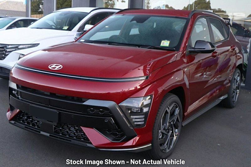 2024 Hyundai Kona SX2.V2 MY25 N Line AWD Ultimate Red 8 Speed Sports Automatic Wagon62936660597635110