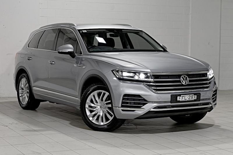 2019 Volkswagen Touareg CR MY20 190TDI Tiptronic 4MOTION Silver 8 Speed Sports Automatic Wagon62882731197697110