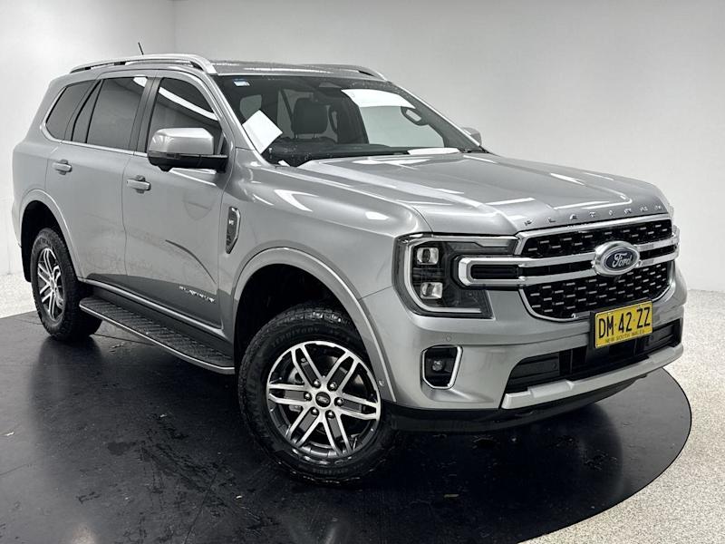 2024 Ford Everest UB 2024.50MY Platinum FullTime 4WD DR Silver 10 Speed Sports Automatic SUV62935693216770110