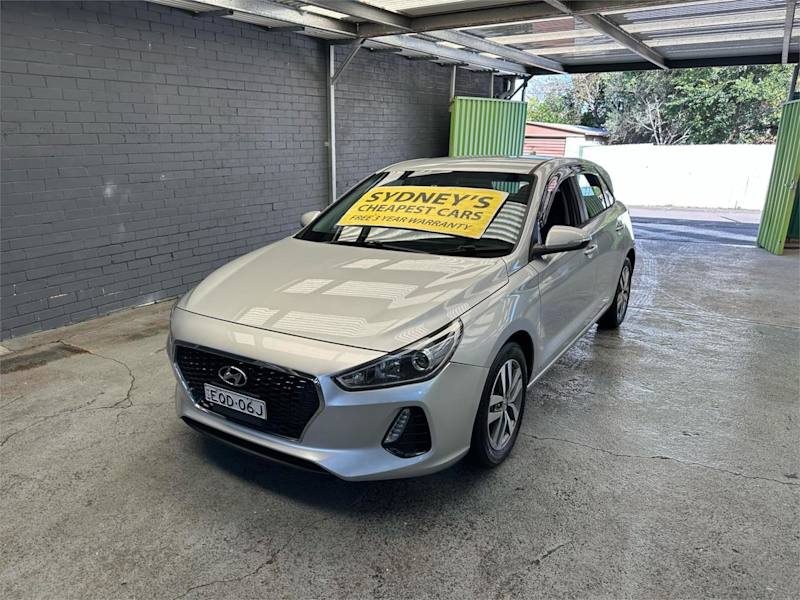 2017 Hyundai i30 PD MY18 Active Silver 6 Speed Sports Automatic Hatchback62933715019777113