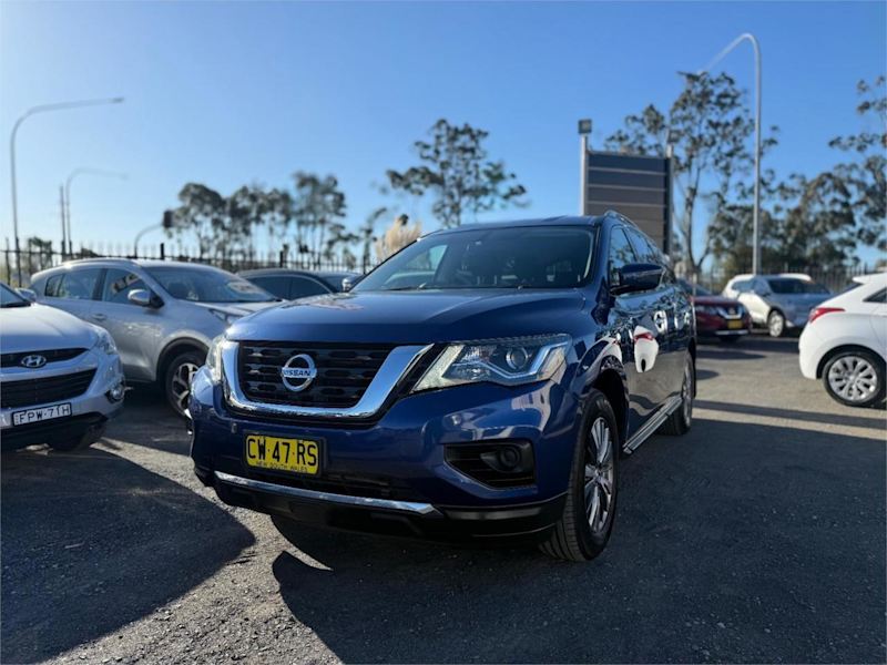 2019 Nissan Pathfinder R52 MY19 Series III ST (2WD) Blue Continuous Variable Wagon62935688006017112