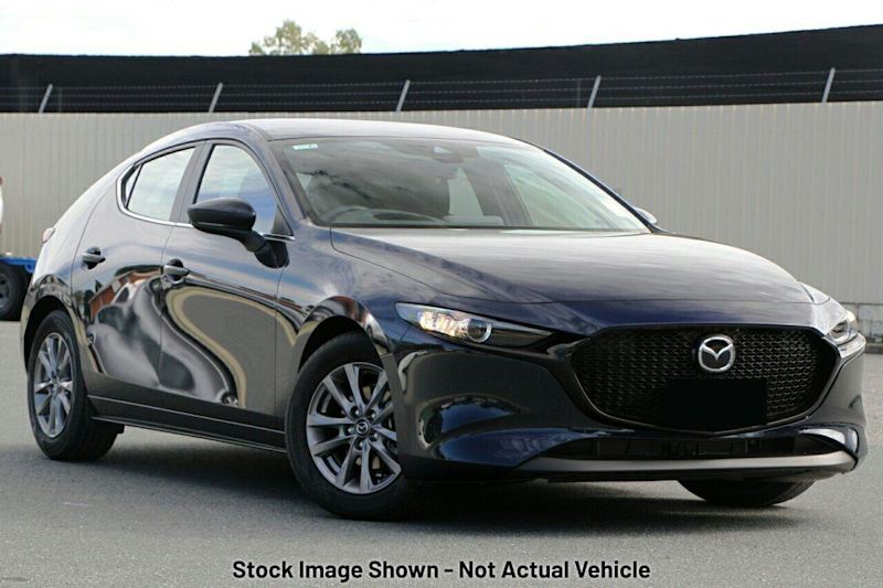 2025 Mazda 3 BP2H7A G20 SKYACTIV-Drive Pure Deep Crystal Blue 6 Speed Sports Automatic Hatchback62932712880129110